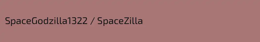 SpaceGodzilla1322 / SpaceZilla